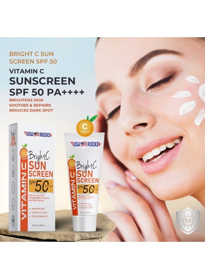 USA ROCKS SPF 50 with Vit C and Hyaluronic - Image 2